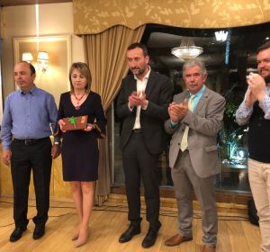 De izquierda a derecha, los hermanos Isabel y Vicente Antón; Carlos González; Pedro Valero; y Antonio García De izquierda a derecha, los hermanos Isabel y Vicente Antón; Carlos González; Pedro Valero; y Antonio García