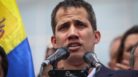 El l&iacute;der opositor venezolano, Juan Guaid&oacute;