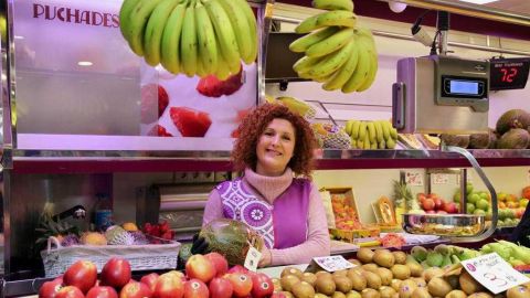 Vendedores Mercado Central Valencia