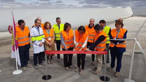 Reyes Maroto ha visitado hoy la planta de Vestas en Daimiel