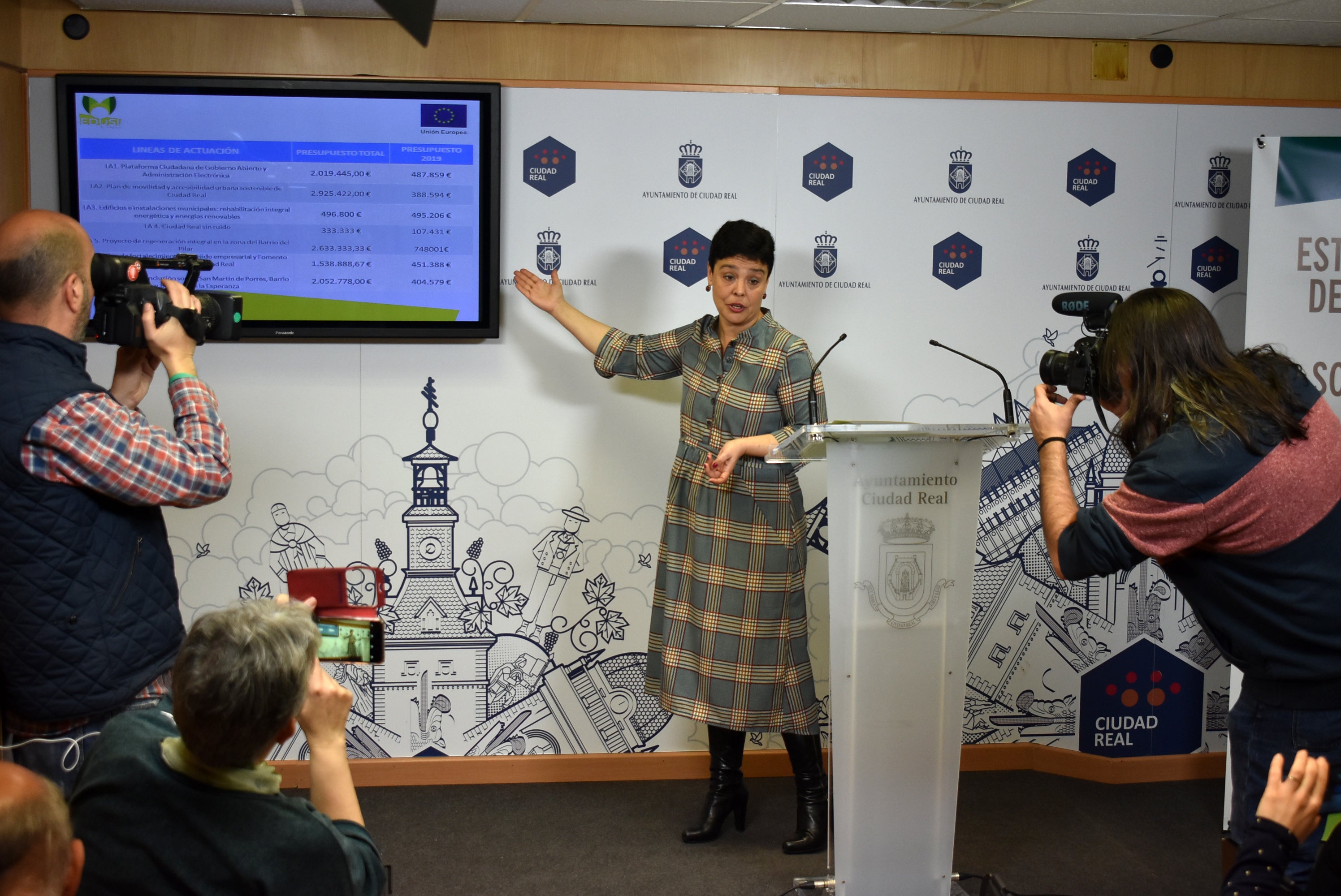 El Ayuntamiento de Ciudad Real consigue la validación de 8,5 millones de euros de la EDUSI El Ayuntamiento de Ciudad Real consigue la validación de 8,5 millones de euros de la EDUSI