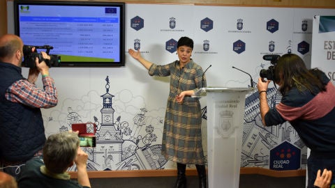 Pilar Zamora ha presentado los proyectos de la EDUSI