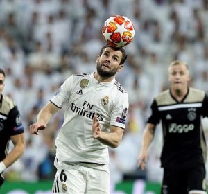 El central del Real Madrid, Nacho Fernández. El central del Real Madrid, Nacho Fernández.