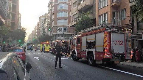 Servicios de urgencias en la calle Vicente Blasco Ibañez de Elche Servicios de urgencias en la calle Vicente Blasco Ibañez de Elche