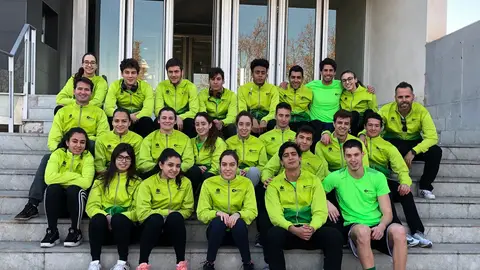 El equipo de natación del Club Tenis Elche. El equipo de natación del Club Tenis Elche.