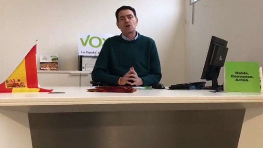 Detienen al presidente de Vox en Lleida por un presunto delito contra la libertad sexual Detienen al presidente de Vox en Lleida por un presunto delito contra la libertad sexual