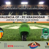 Valencia CF - FC Krasnodar