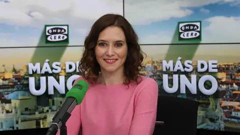 Isabel Díaz Ayuso, en Onda Cero Isabel Díaz Ayuso, en Onda Cero