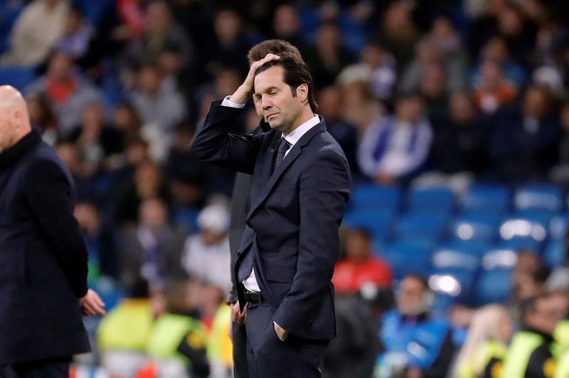 Solari: "Yo no he venido aquí, en un momento tan difícil del club, para rendirme; tenemos que seguir en Liga" Solari: "Yo no he venido aquí, en un momento tan difícil del club, para rendirme; tenemos que seguir en Liga"
