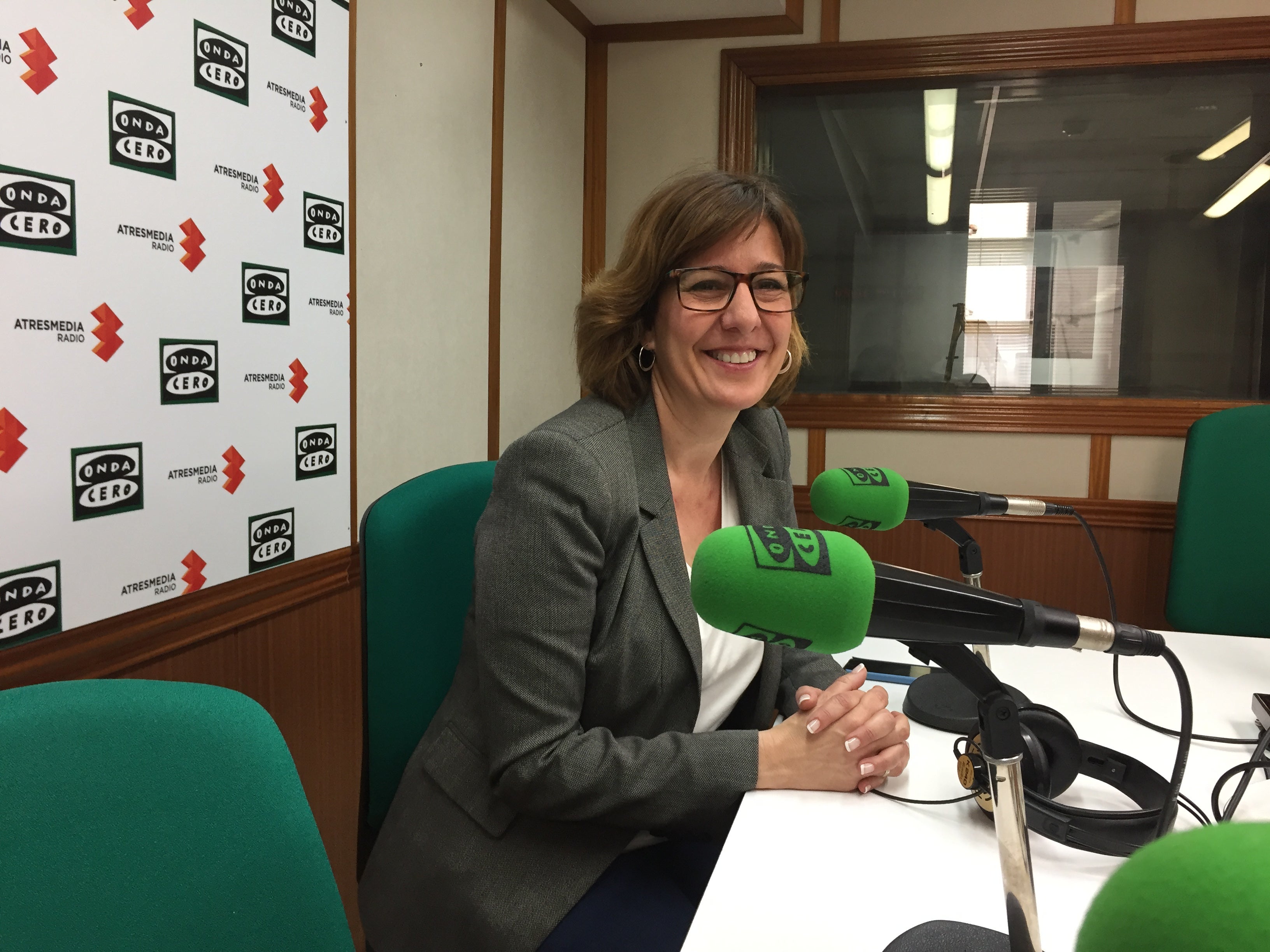Blanca Fernández en Ciudad Real en la Onda. Blanca Fernández en Ciudad Real en la Onda.