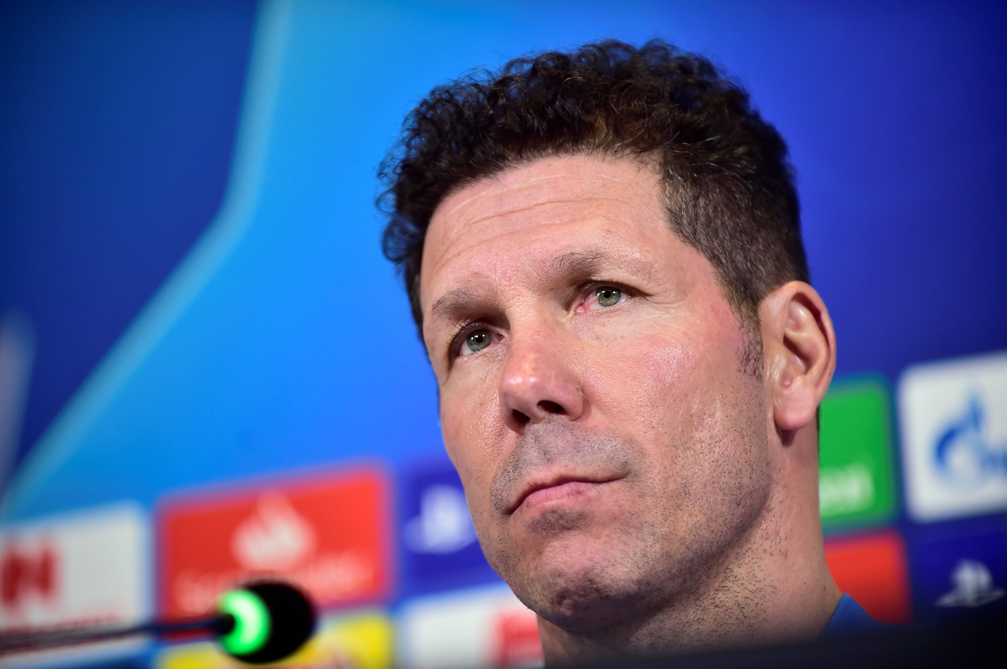 Simeone: "Godín está bien, seguramente jugará mañana" Simeone: "Godín está bien, seguramente jugará mañana"