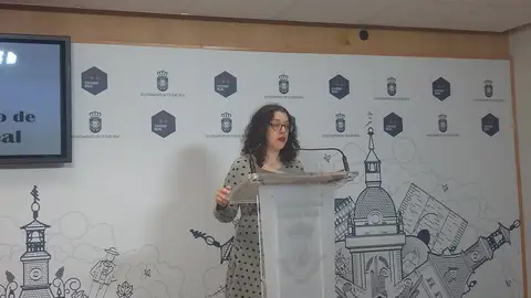 Sara Martínez, portavoz del Equipo de Gobierno municipal Sara Martínez, portavoz del Equipo de Gobierno municipal