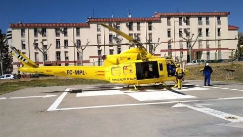 Helic&oacute;ptero de rescate del Consorcio Provincial de Bomberos de Alicante