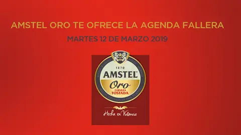 Amstel Oro Agenda Fallera