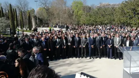 Acto de homenaje a las víctimas del 11M en el Bosque del Recuerdo, en Madrid Acto de homenaje a las víctimas del 11M en el Bosque del Recuerdo, en Madrid