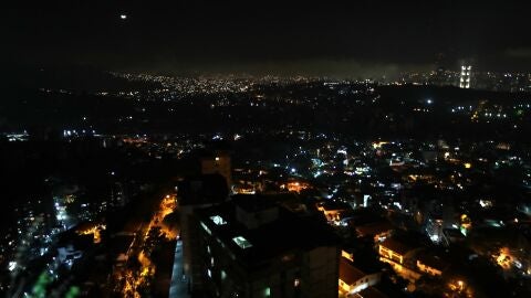 Panor&aacute;mica de un sector de la ciudad este domingo, en Caracas (Venezuela)