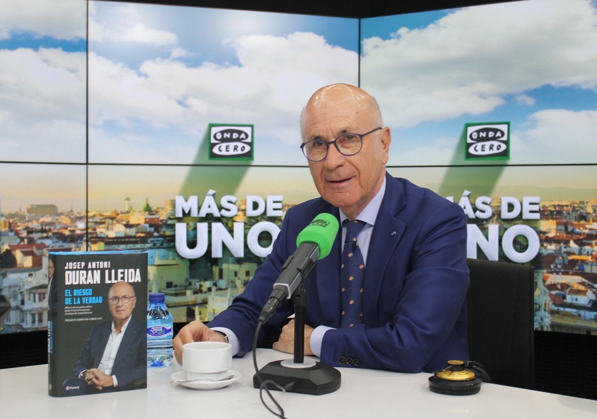 Josep Antoni Duran i Lleida: "Puigdemont no gobierna en Cataluña y quiere que no se pueda gobernar en España" Josep Antoni Duran i Lleida: "Puigdemont no gobierna en Cataluña y quiere que no se pueda gobernar en España"