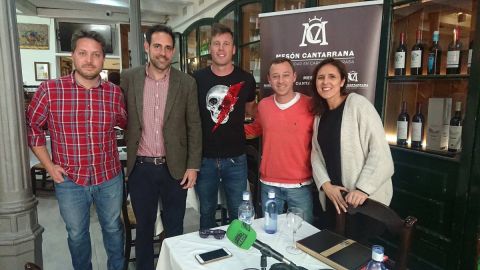 Juan Calatayud, en Onda Deportiva M&aacute;laga en el Mes&oacute;n Cantarrana