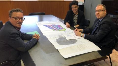 Reuni&oacute;n entre Pilar Zamora y Jos&eacute; Antonio Carrillo