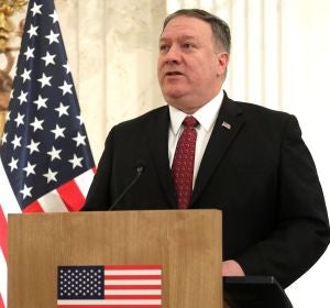 El secretario de Estado de EEUU, Mike Pompeo El secretario de Estado de EEUU, Mike Pompeo