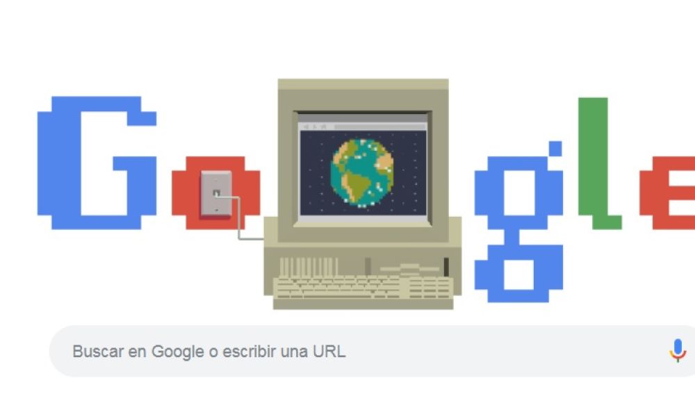 Doodle de Google por el 30 aniversario de internet
