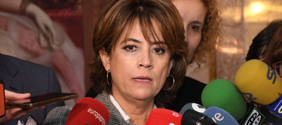 La ministra de Justicia, Dolores Delgado La ministra de Justicia, Dolores Delgado