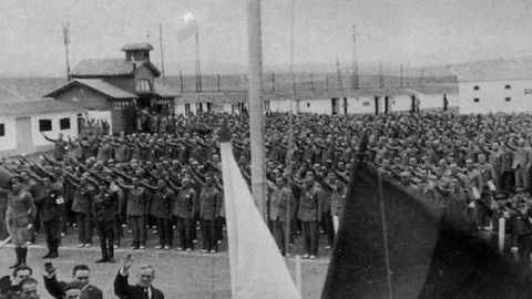 Campo de concentraci&oacute;n de Miranda de Ebro