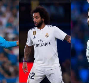 Keylor, Marcelo e Isco Keylor, Marcelo e Isco