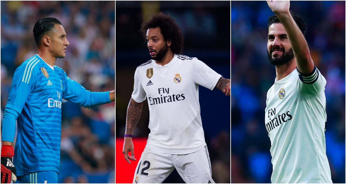 Volvió Zidane al banquillo... y Keylor, Marcelo e Isco a la alineación Volvió Zidane al banquillo... y Keylor, Marcelo e Isco a la alineación
