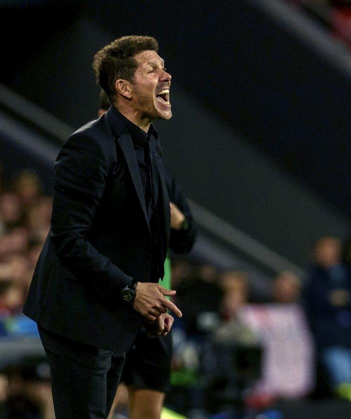 Simeone: "No era fácil volver a competir después de la derrota en Turín" Simeone: "No era fácil volver a competir después de la derrota en Turín"