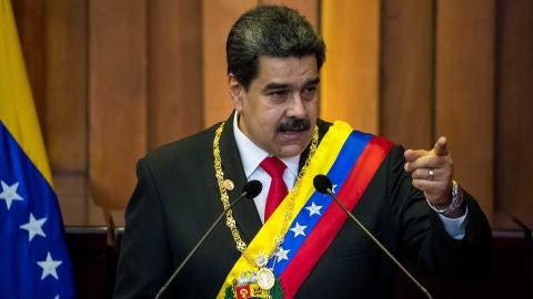 El presidente de Venezuela, Nicolás Maduro. 