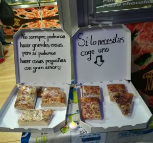 Pizza gratuita para los más necesitados Pizza gratuita para los más necesitados