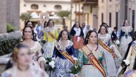 Fallas 2020: Horario de los autobuses y del metro de Valencia durante las Fallas OFRENDA FLORES VALENCIA