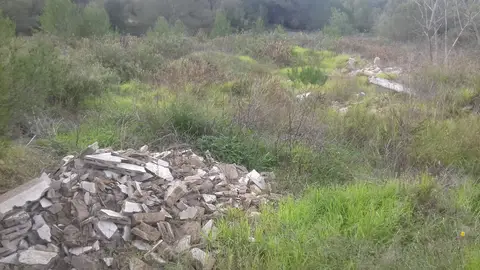 Escombros que Emaya ha retirado en 2018 Escombros que Emaya ha retirado en 2018