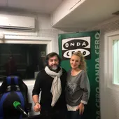 Silvia Alonso en los estudios de Ourense Silvia Alonso en los estudios de Ourense