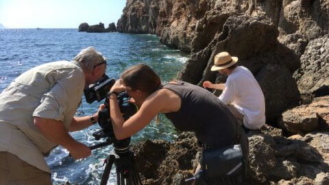 Rodaje de una pel&iacute;cula en Mallorca