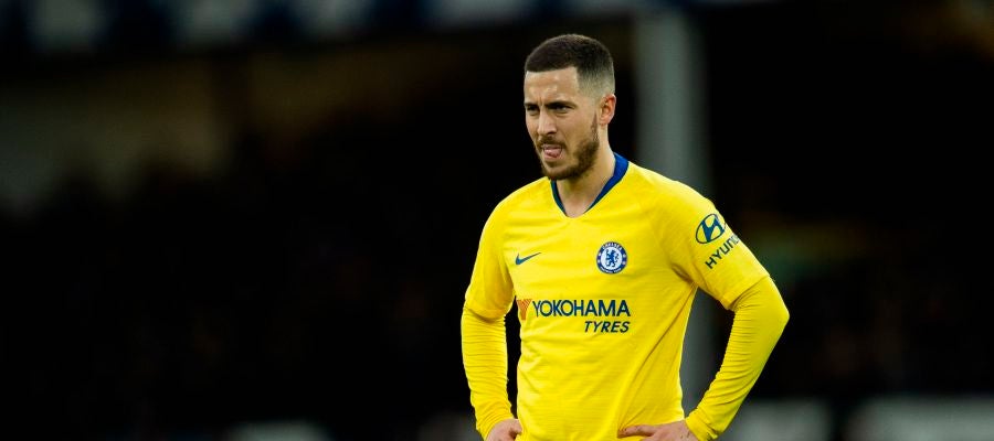 Eden Hazard en un partido Eden Hazard en un partido