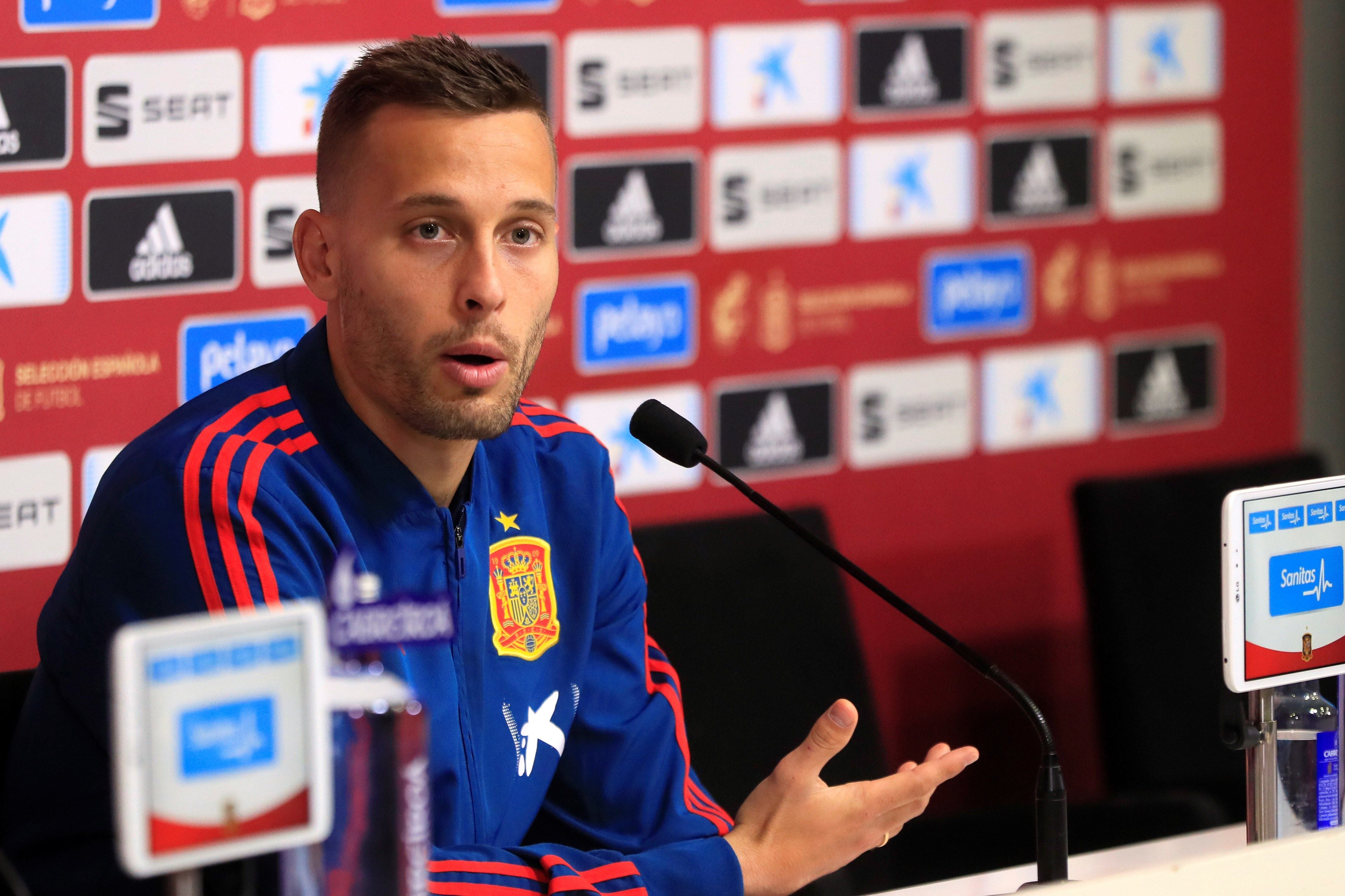 Canales: "Hubo un momento en que sentí que venir a la Selección ya no era un objetivo" Canales: "Hubo un momento en que sentí que venir a la Selección ya no era un objetivo"