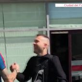 Sergio Ramos ejerce de capitán y recibe a todos sus compañeros