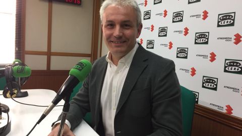 Juan Antonio Callejas, durante la entrevista en Onda Cero Ciudad Real