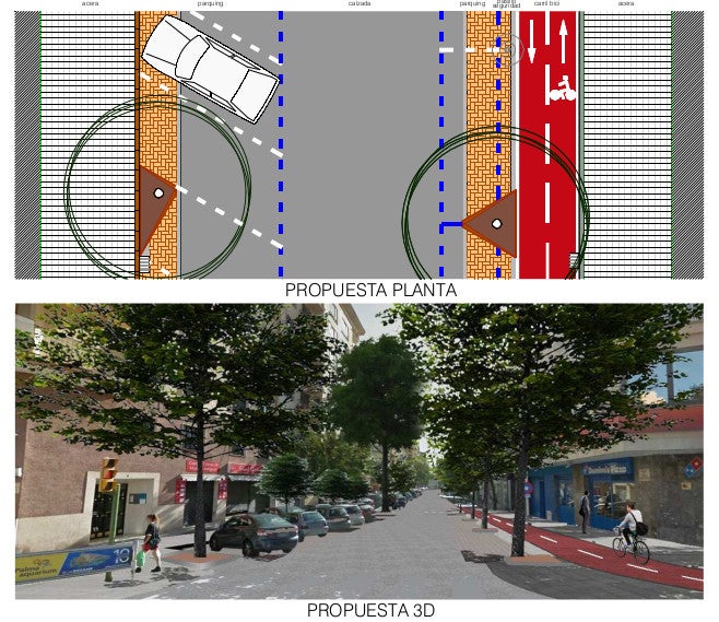 Cort remodelará la calle General Ricardo Ortega y suprimirá un carril Cort remodelará la calle General Ricardo Ortega y suprimirá un carril