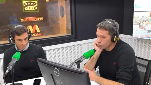 El torero Paco Ureña junto a Rubén Amón durante la entrevista en Onda Ruedo El torero Paco Ureña junto a Rubén Amón durante la entrevista en Onda Ruedo