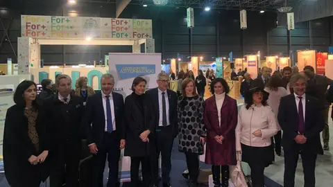 Inauguración del 18 Foro de Empleo de la Universidad de Oviedo Recinto ferial de Gijón