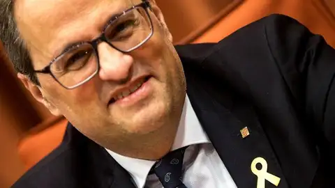 El presidente de la Generalitat, Quim Torra El presidente de la Generalitat, Quim Torra