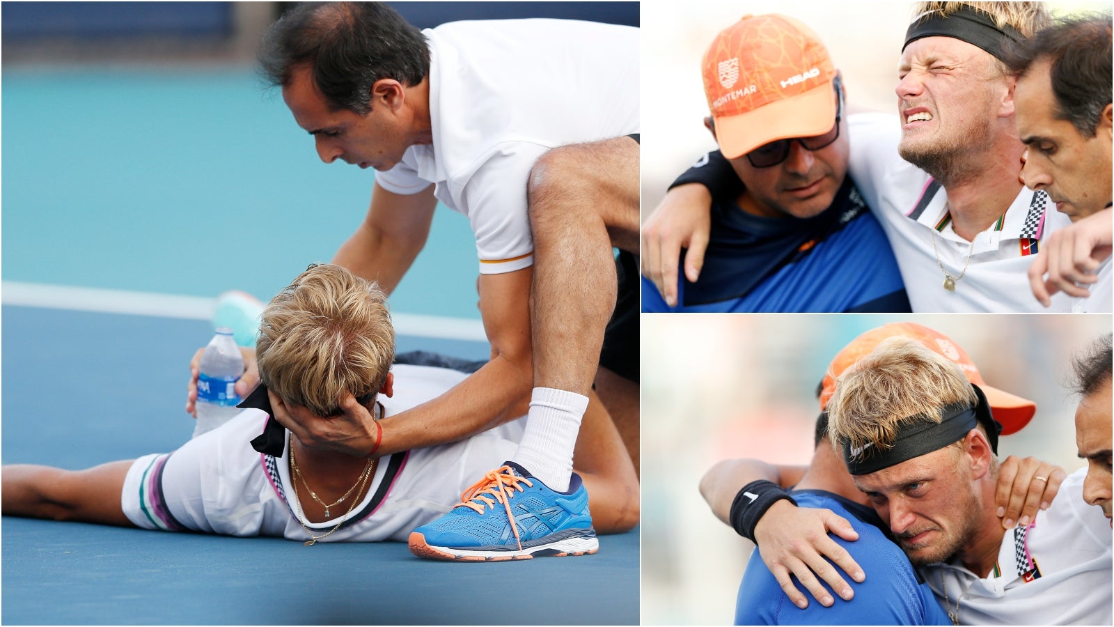 ¡El público de Miami se quedó helado! Nicola Kuhn colapsa en mitad de su partido ante Mischa Zverev ¡El público de Miami se quedó helado! Nicola Kuhn colapsa en mitad de su partido ante Mischa Zverev