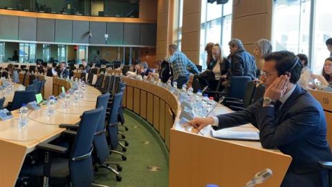Participa reuni&oacute;n en Bruselas 