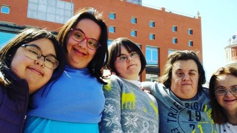 Down Caminar celebra diferentes actividades en la Plaza de la Constituci&oacute;n