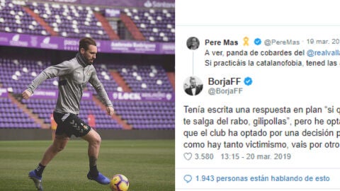 Borja, jugador del Valladolid