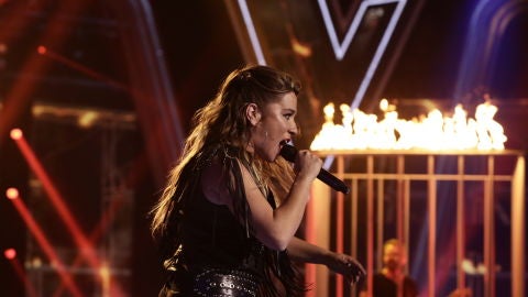Viki Lafuente canta ‘Livin’ on a prayer’ en los Directos de ‘La Voz’