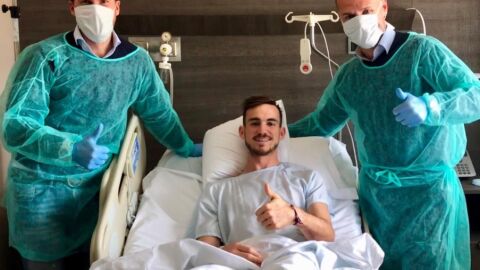 Fabi&aacute;n recibe el alta tras estar tres d&iacute;as ingresado por gripe A